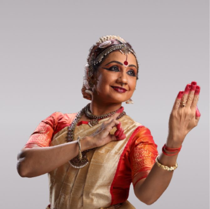 A Celebrated Bharatanatyam Exponent-About page-Roja kannan-Bharatha Natyalaya